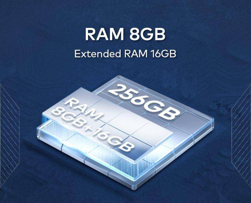 RAM itel P55 NFC (instagram.com/itelindonesia)