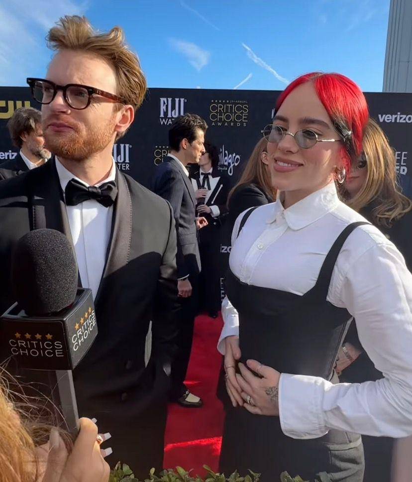 potret Billie Ellish dan Finneas di Critics Choice Awards 2024 (instagram.com/criticschoice)