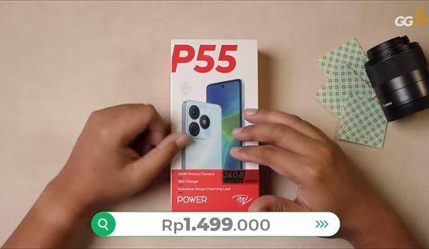 ilustrasi harga itel P55 NFC (youtube.com/gontagantihape)