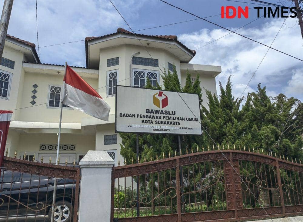 Kantor Bawaslu Kota Solo. (IDN Times/Larasati Rey)