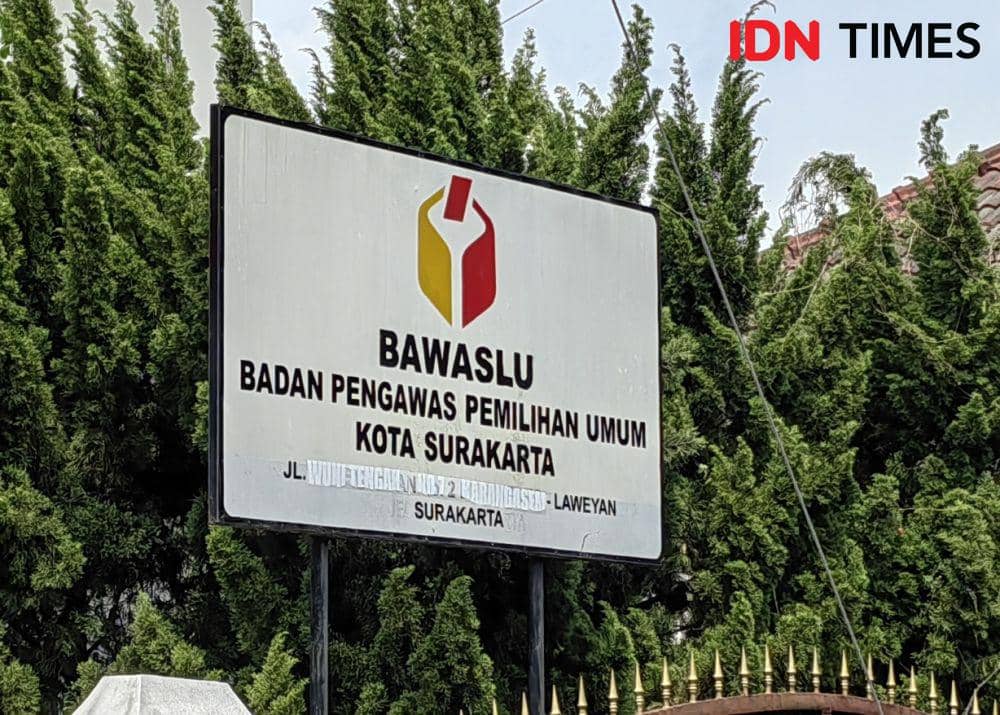Kantor Bawaslu Kota Solo. (IDN Times/Larasati Rey)