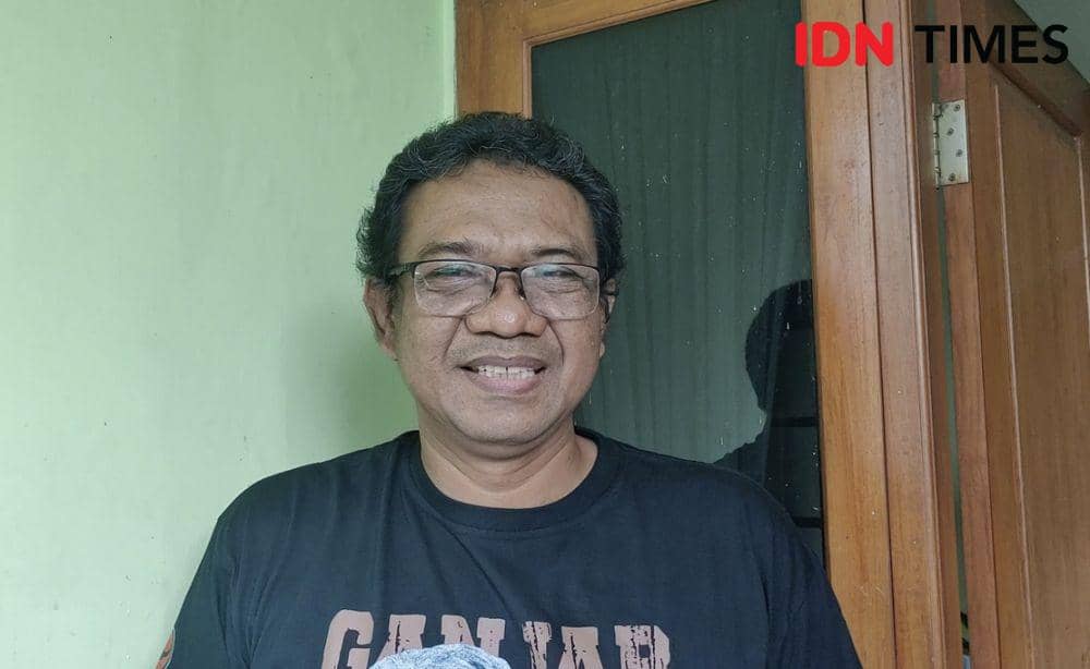 Ketua Panitia Kegiatan Capres Ganjar Pranowo, Muchus Budi Rahayu. (IDN Times/Larasati Rey)