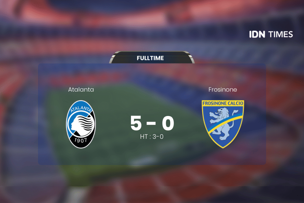 Atalanta Curi Poin Penuh Atas Frosinone