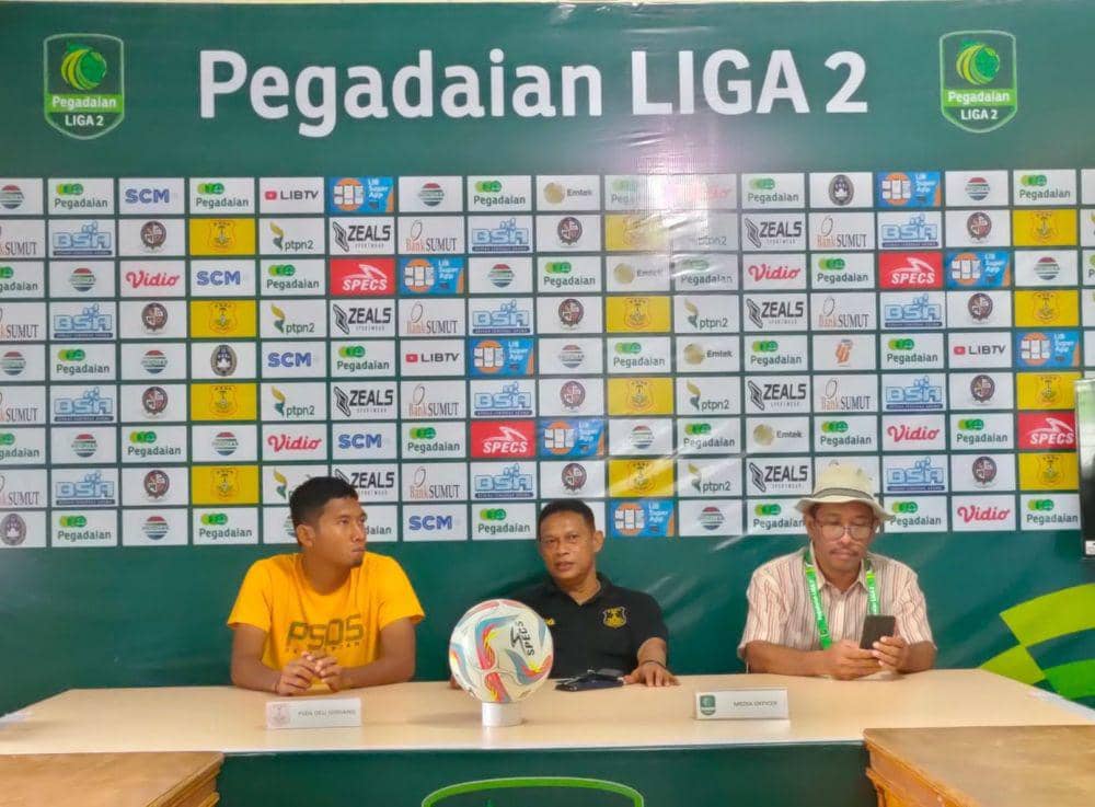 Pelatih PSDS Zefrizal dan kapten tim Dikky Yudistia (Dok.PSDS)