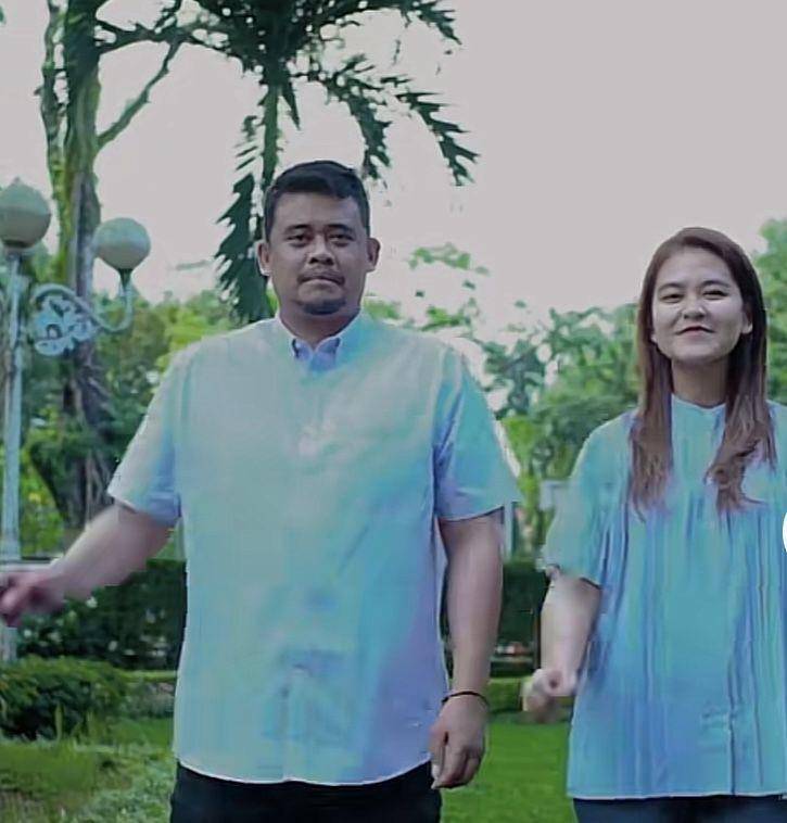 Walikota Medan Bobby Nasution posting kemesraan dengan Kahiyang Ayu di TikTok (screenshoot instagram @bobbynst)