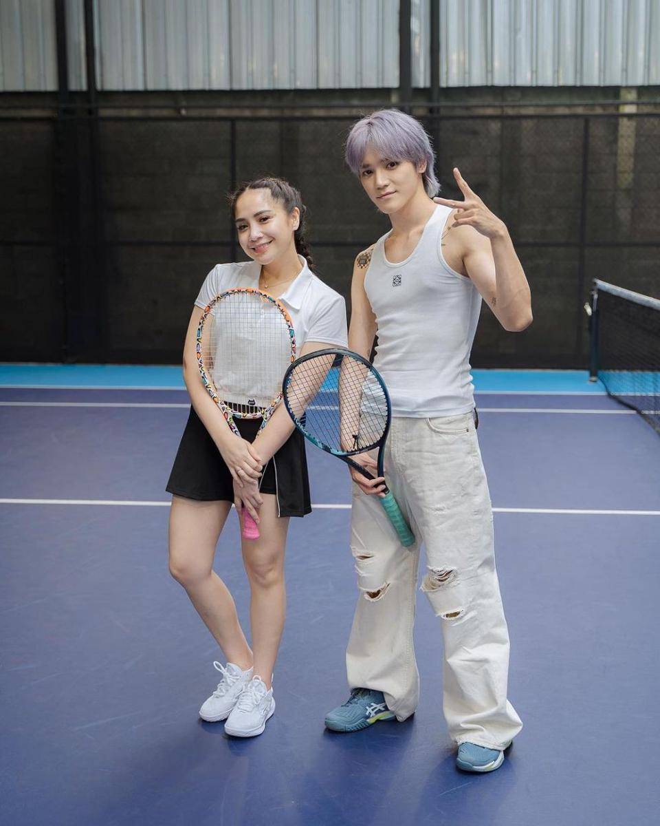 Inspirasi OOTD olahraga ala Nagita Slavina (instagram.com/raffinagita1717)