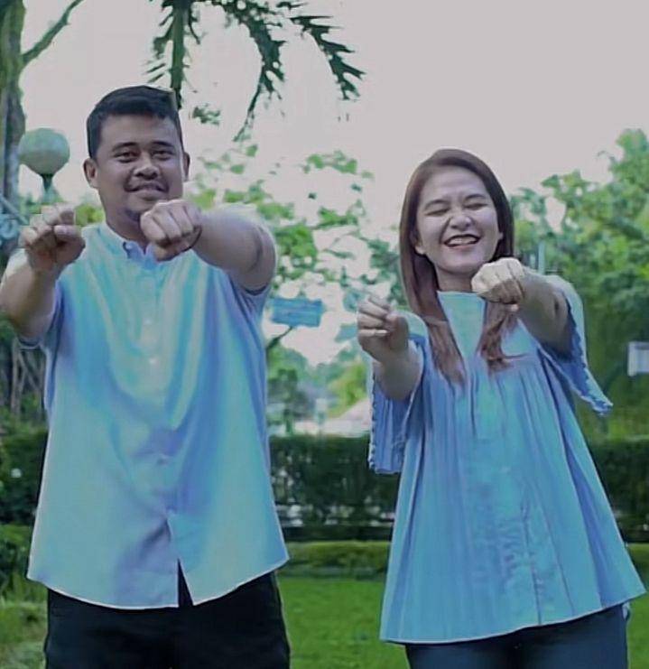 Wali Kota Medan Bobby Nasution posting kemesraan dengan Kahiyang Ayu di TikTok (screenshoot instagram @bobbynst)