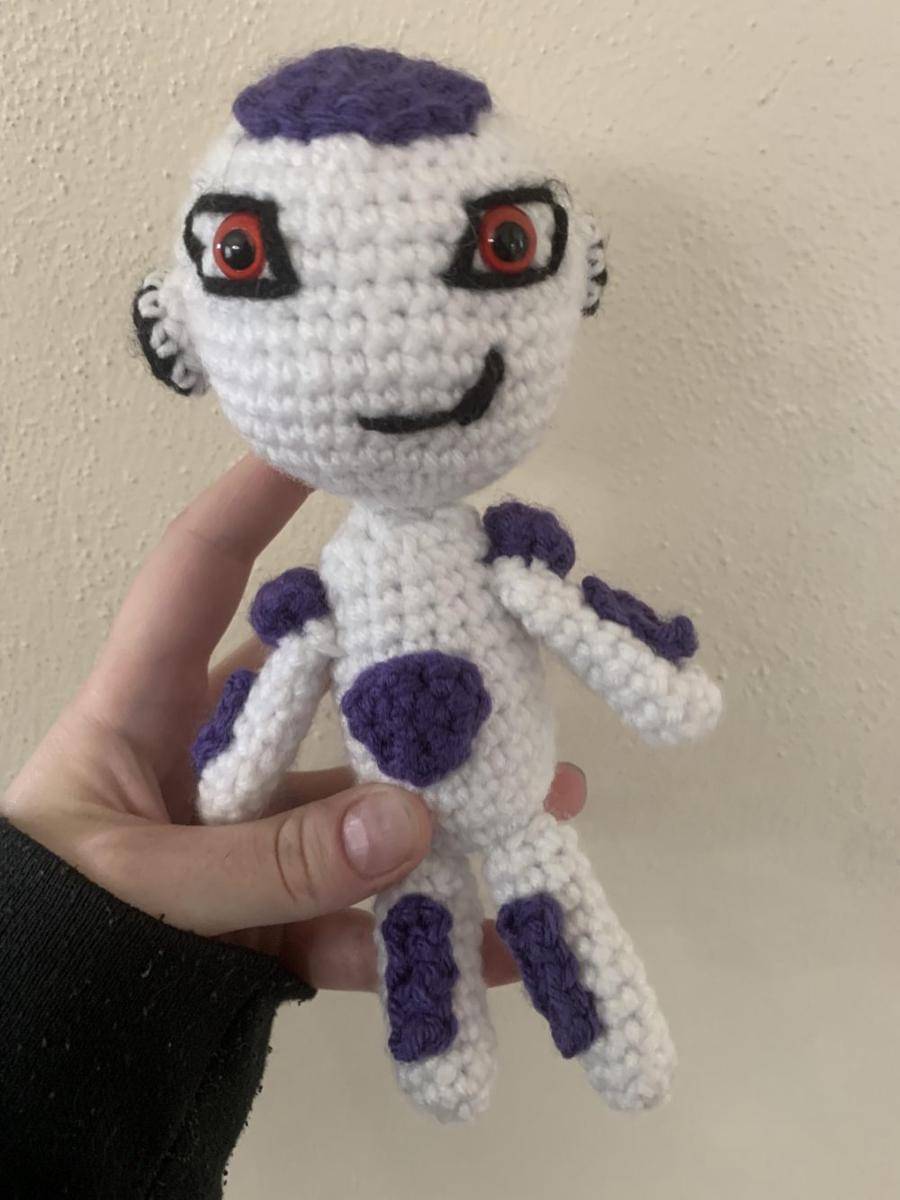 potret rajutan tangan bertema Dragon Ball (reddit.com/user/XWitchyGirlX)