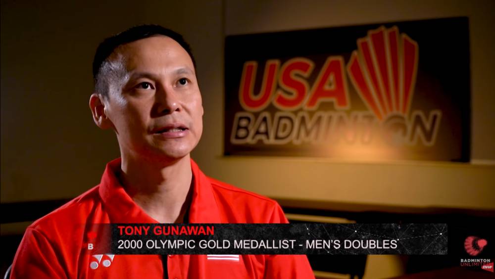Tony Gunawan peraih medali emas Olimpiade 2000. (YouTube.com/BWF TV)
