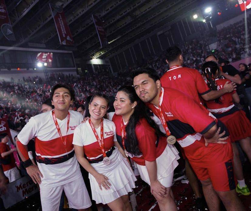 potret Marsha Aruan di pertandingan badminton (instagram.com/aruanmarsha)