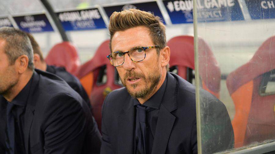 Eusebio Di Francesco saat menukangi AS Roma. (asroma.com)