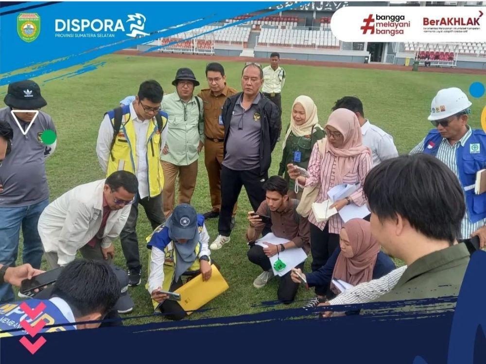 Belum Laik Fungsi, Stadion Bumi Sriwijaya Palembang Direnovasi