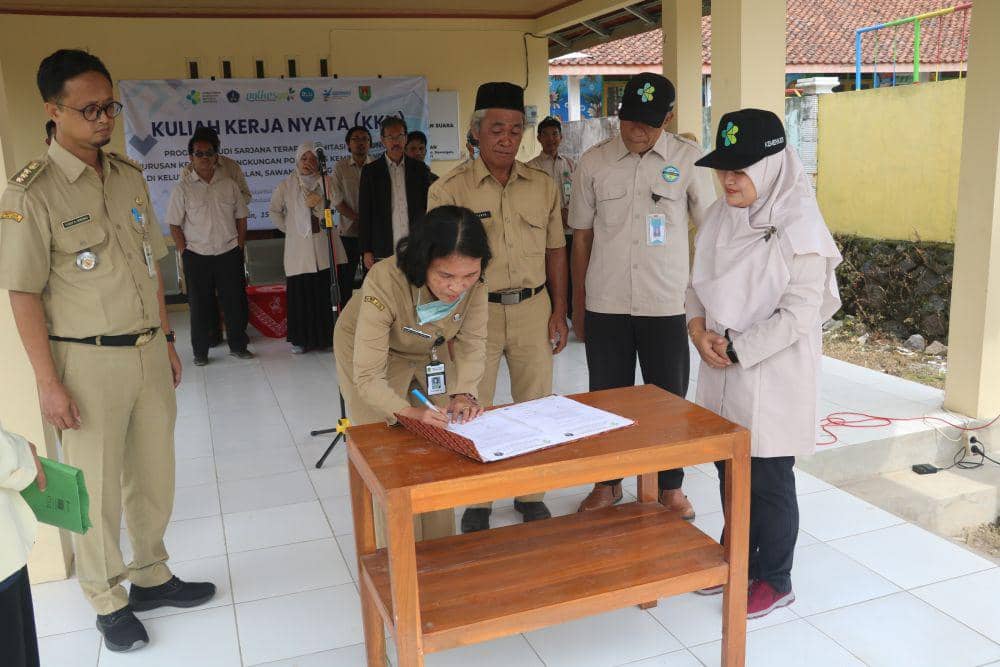Penerjunan mahasiswa KKN Poltekkes Kemenkes Yogyakarta di Magelang. (Dok. Istimewa)