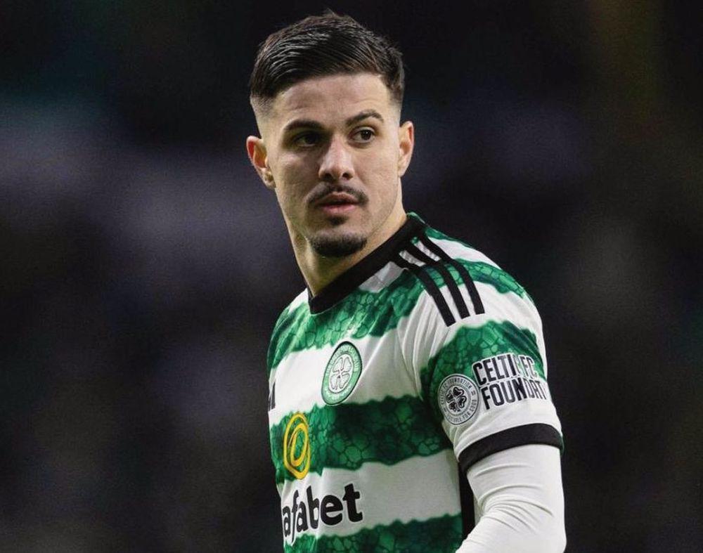 Marco Tilio saat membela Celtic. (instagram.com/marcotilio_)