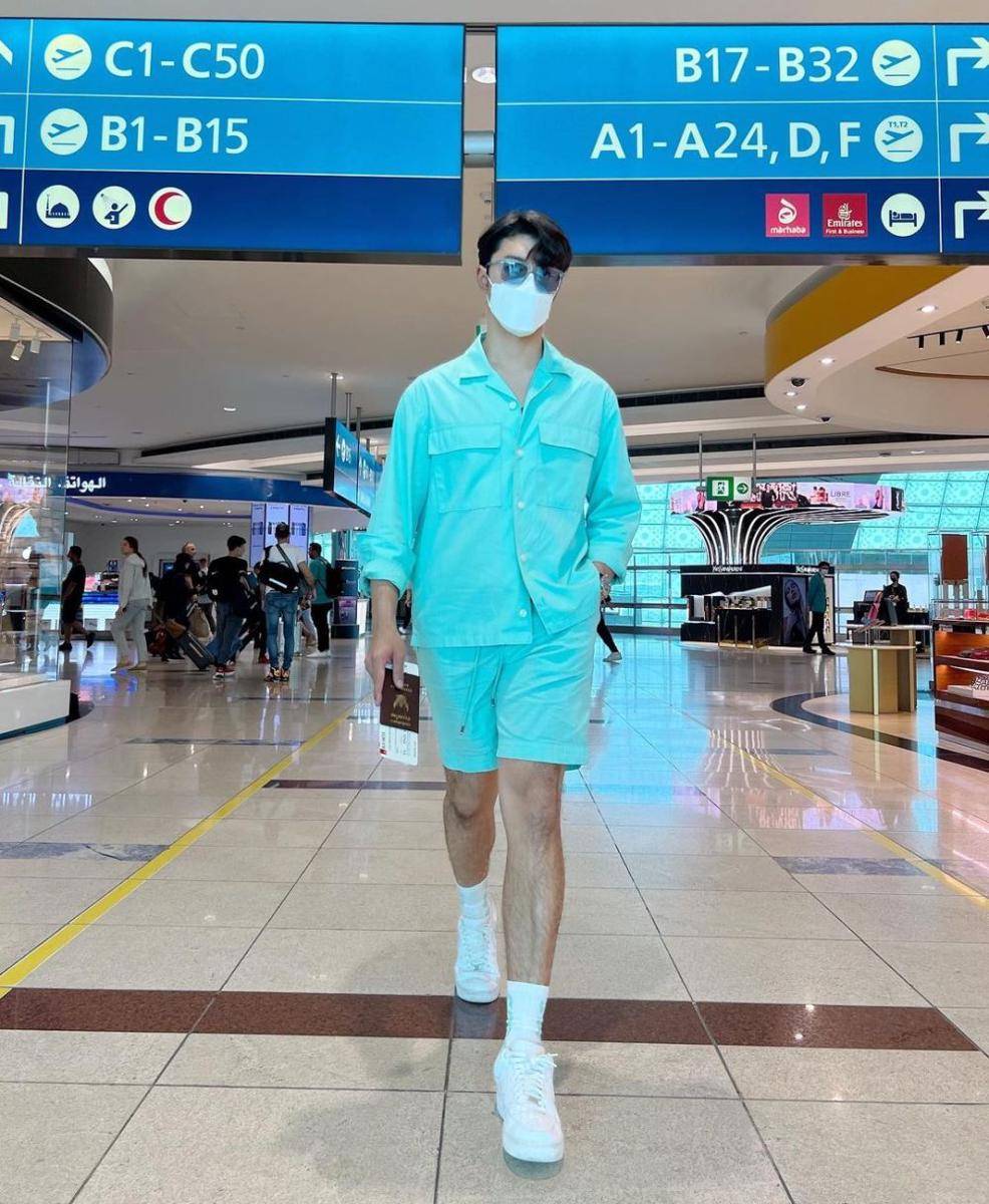 one set outfit ala Naphat Siangsomboon (instagram.com/naphat_nine)