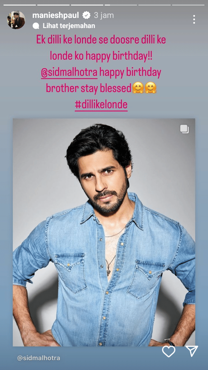 unggahan Maniesh Paul (instagram.com/manieshpaul)