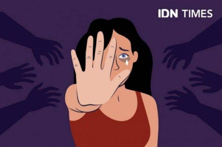 Ilustrasi kekerasan pada perempuan dan anak (IDN Times/Aditya Pratama)