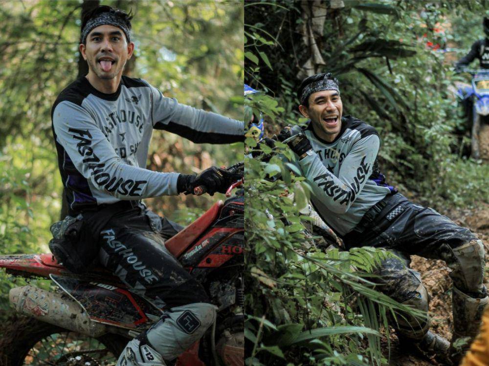 potret Darius Sinathrya ikut trabas (instagram.com/darius_sinathrya)