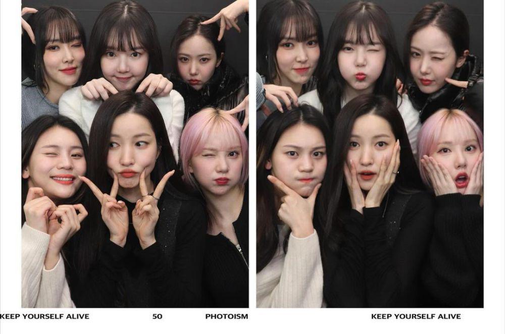 7 Potret GFRIEND Rayakan Anniversary ke-9, Reuni Full Member!