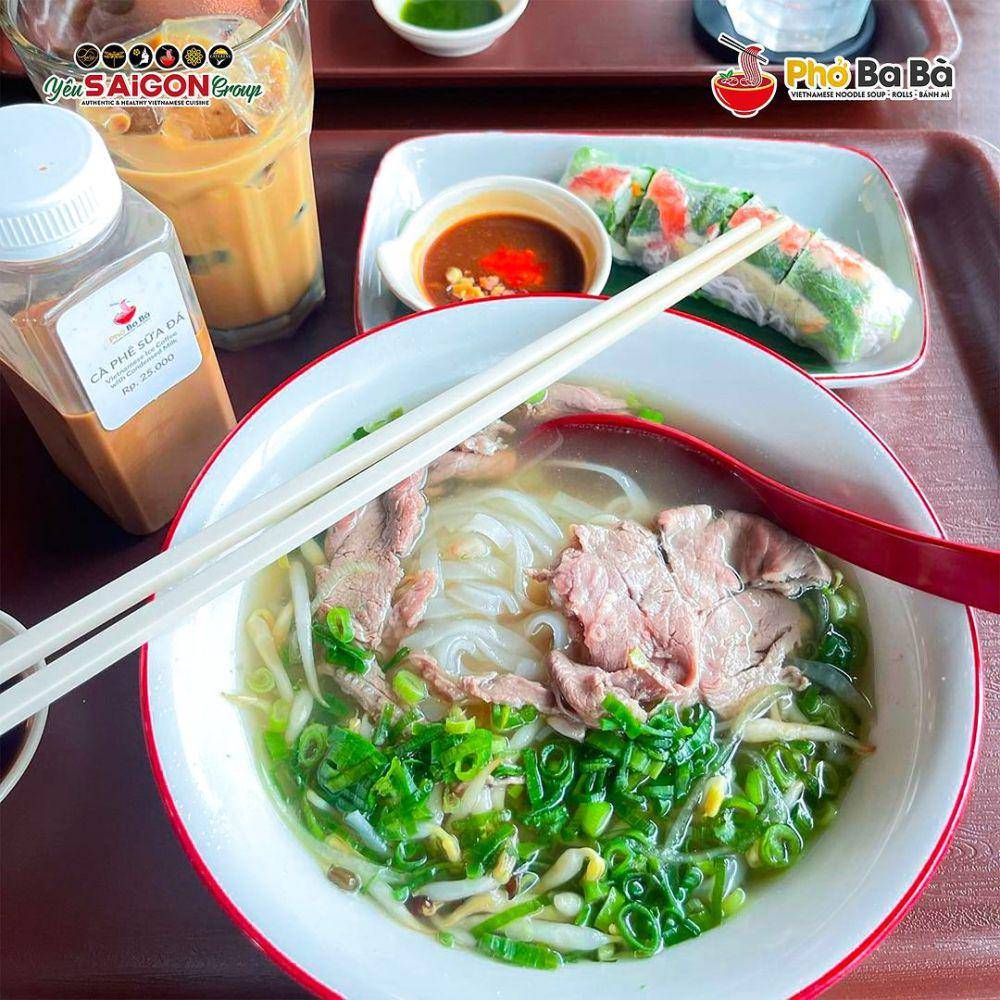 Semangkok pho di restoran Vietnam Pho Baba. Instagram/phobaba_ysg