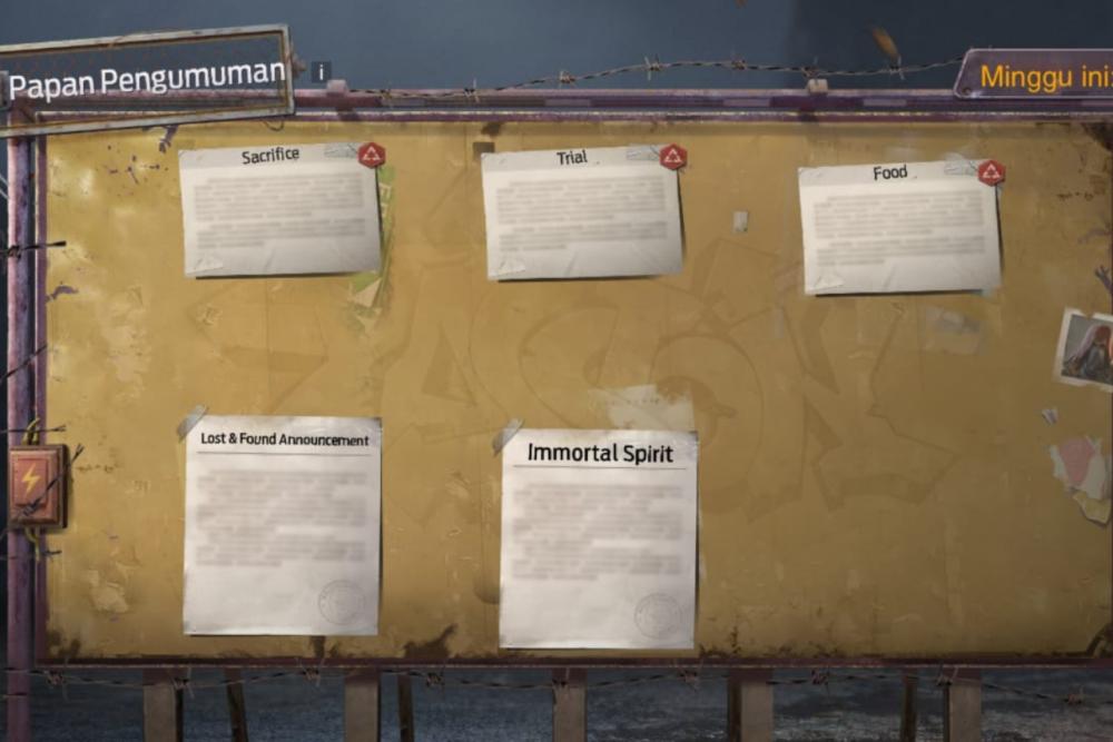 3 Misi Bulletin Board di Settlement Navia Undawn