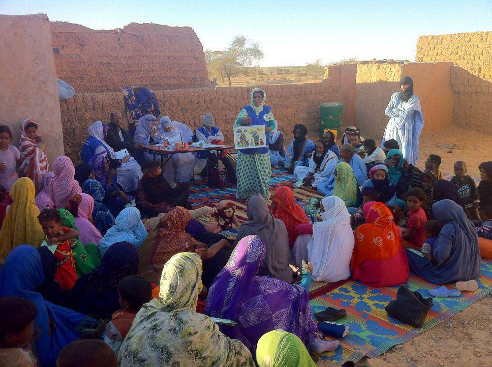 ilustrasi tradisi sunat pada wanita di Mauritania (commons.wikimedia.org/Brittany Danisch)