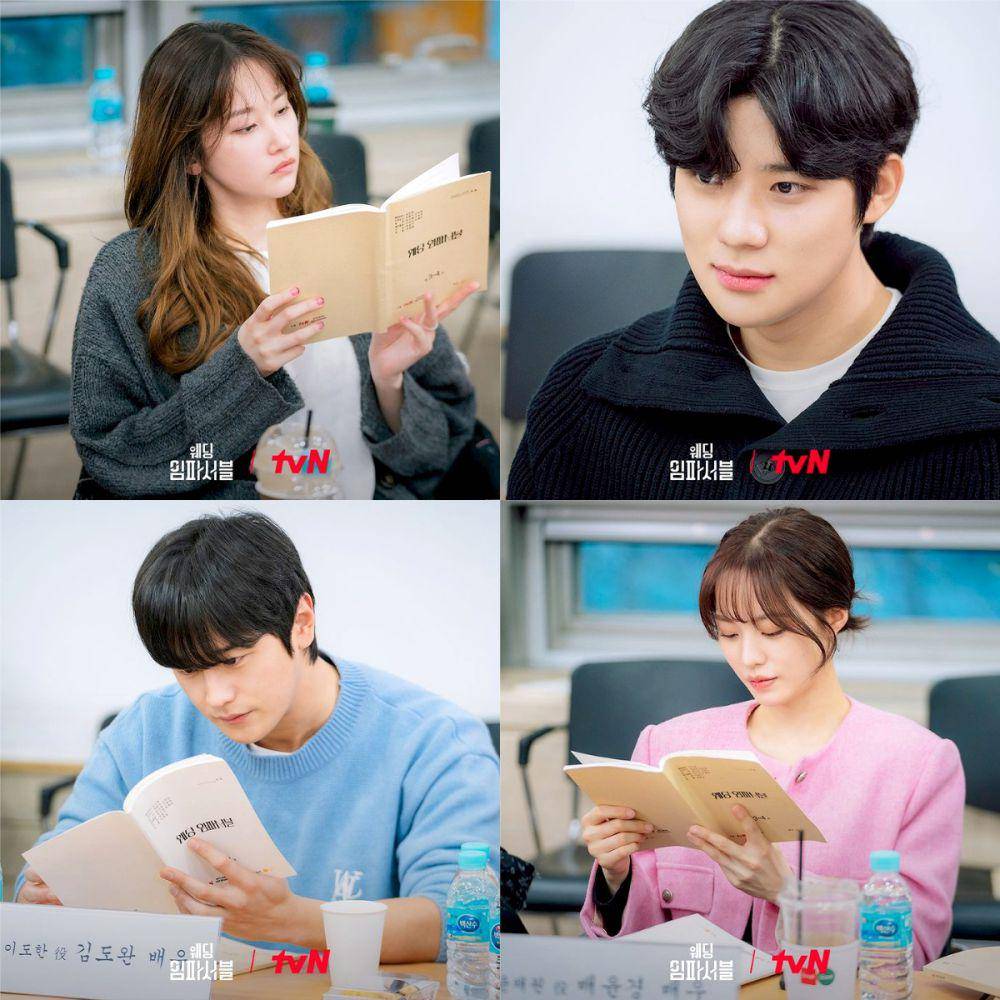 potret script reading drakor Wedding Impossible (dok. tvN)