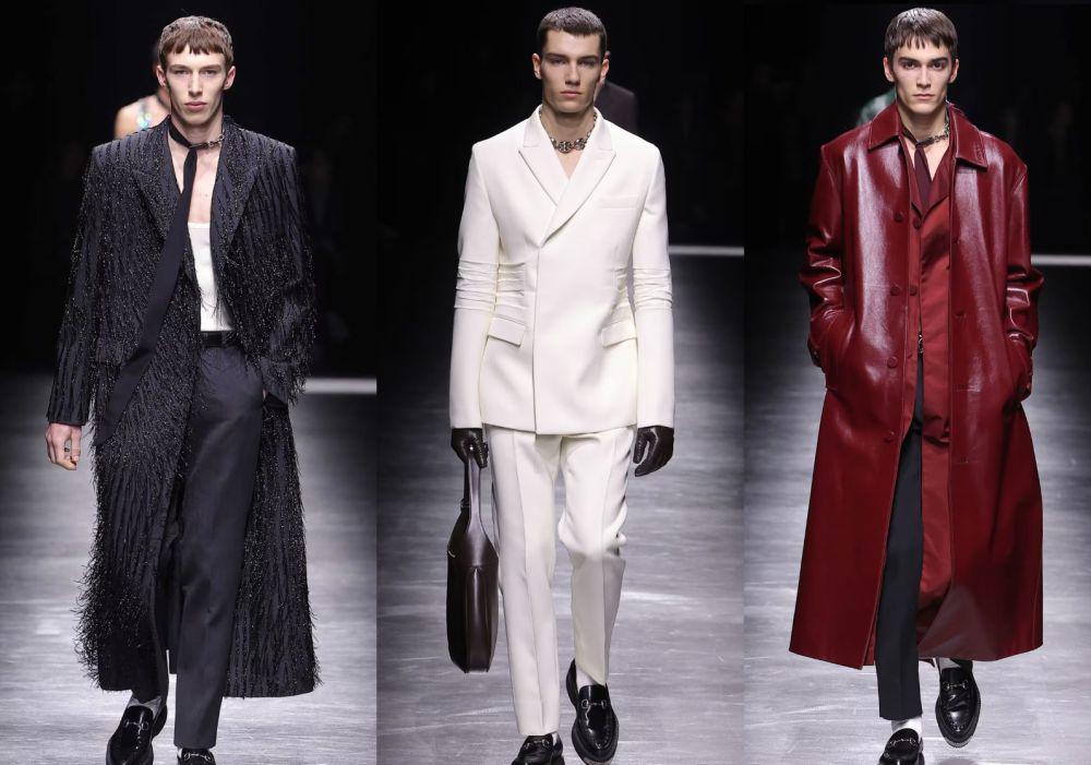 15 Koleksi Esensial Pria dari Gucci di Milan Fashion Week 2024, Edgy!