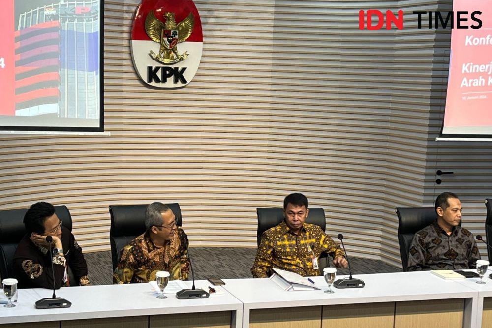 4 Pimpinan KPK (IDN Times/Aryodamar)