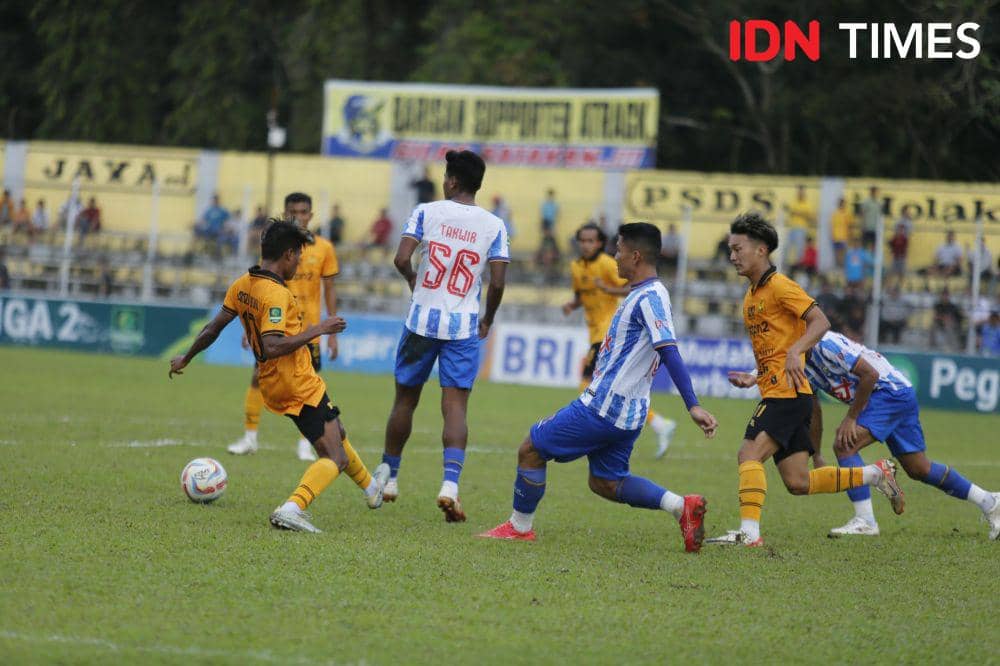 Gol Bima di Injury Time, PSDS Sukses Tahan PSPS 1-1