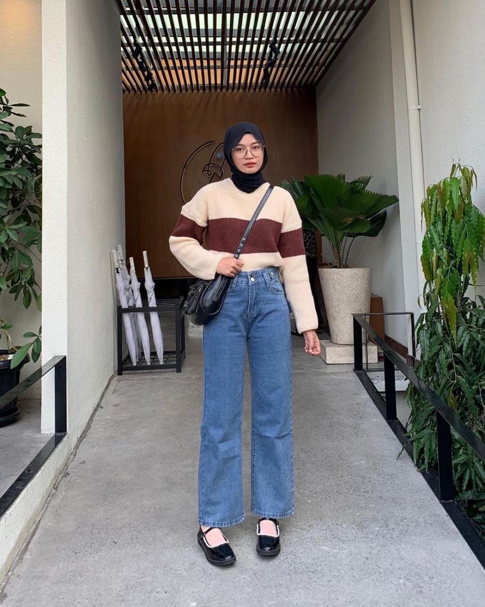 inspirasi OOTD ala Lutvy Putri (instagram.com/lutvy_putri)