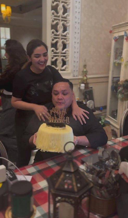 ulang tahun kakak Ashanty (Instagram.com/lizanataliaofficial)