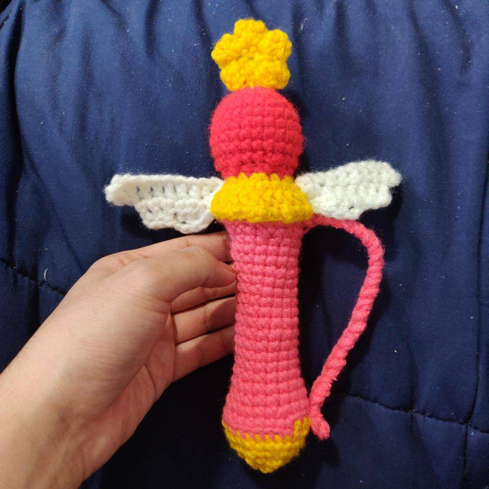 potret rajutan tangan bertema Sailor Moon (reddit.com/user/junglhouse)