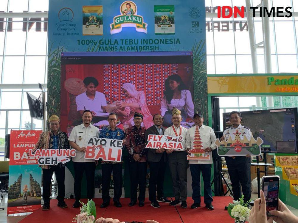 Rute Baru Air Asia Lampung-Bali Disambut Antusias Masyarakat