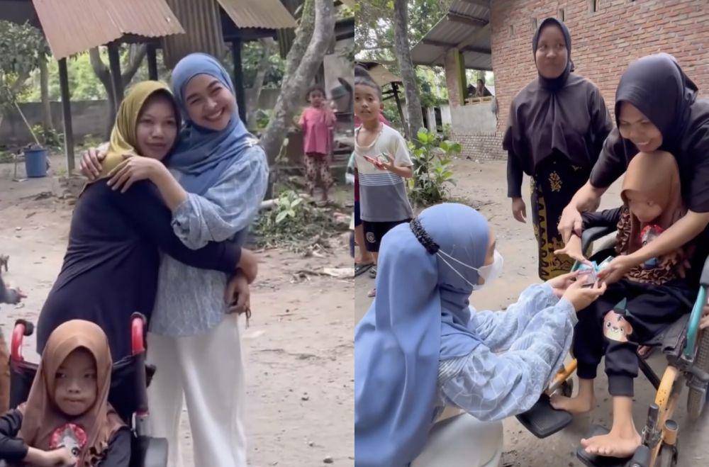 potret Ria Ricis lakukan aksi sosial (Instagram.com/riaricis1795)
