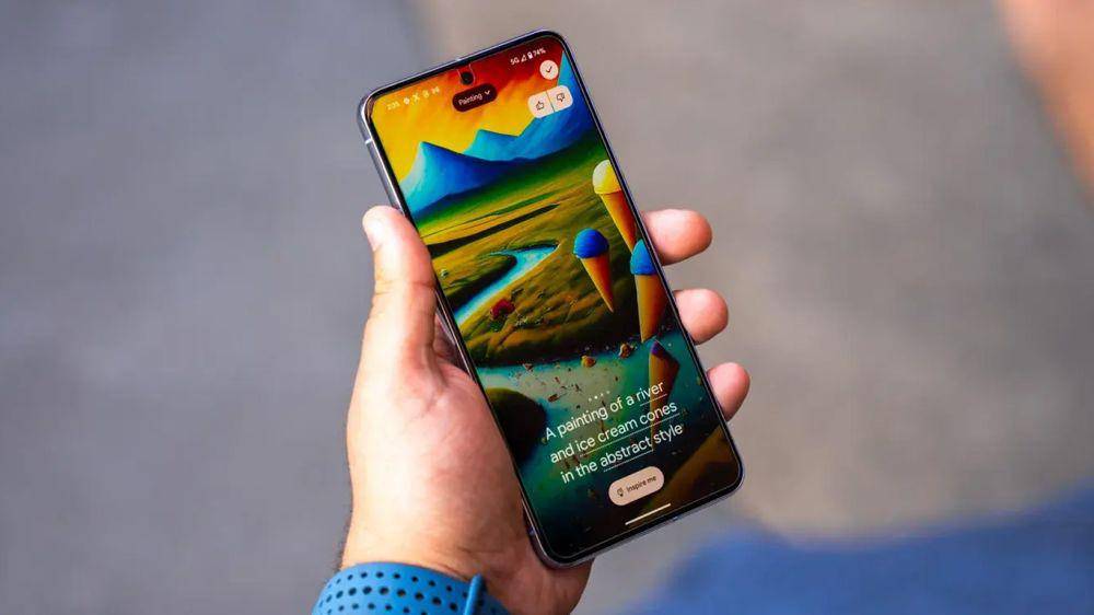fitur membuat wallpaper menggunakan AI (dok. Google)