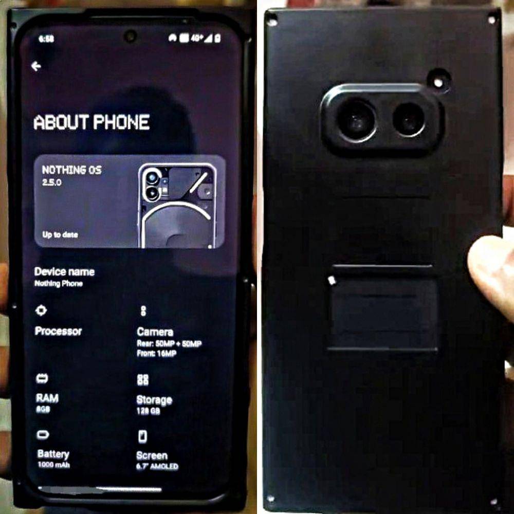 bocoran desain Nothing Phone 2a (dok. GSMArena)