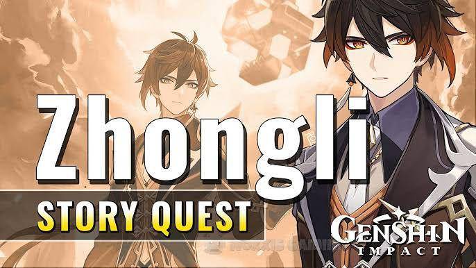 Story Quest mengenal Zhongli (youtube.com/noxisgaming)