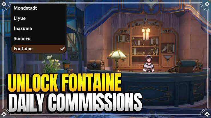 Daily Commision di Fontaine (youtube.com/KyoStinV)