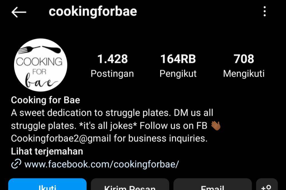 ilustrasi akun nyeleneh (instagram.com/cookingforbae)