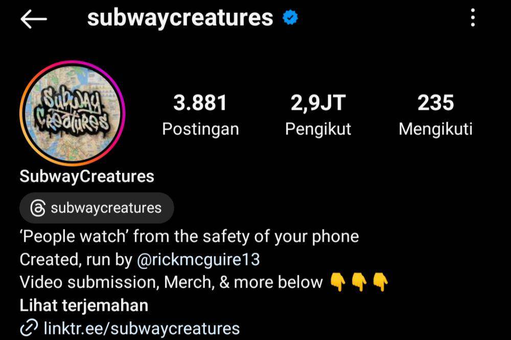 ilustrasi akun nyeleneh (instagram.com/subwaycreatures)