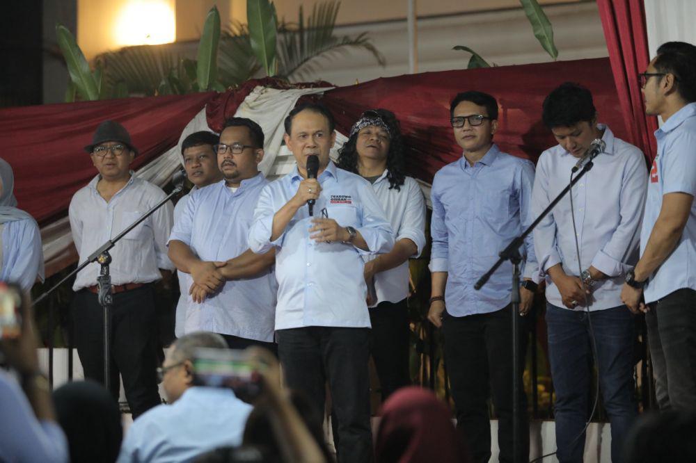 Bedu cs Deklarasi Dukung Prabowo-Gibran karena Peduli Industri Kreatif