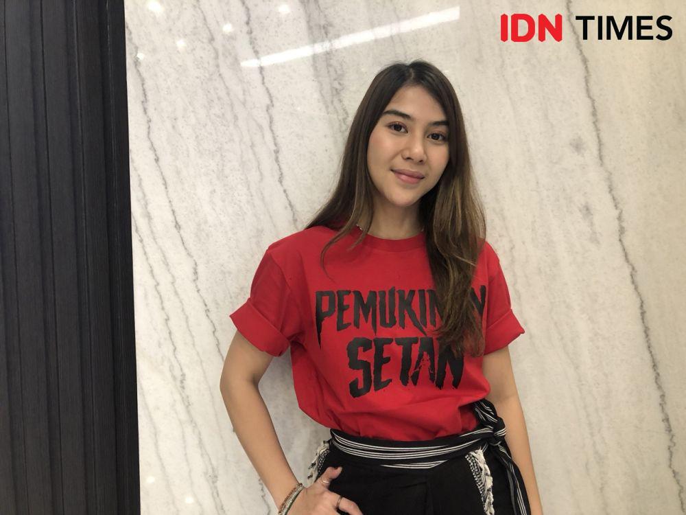 Syuting Pemukiman Setan, Adinda Thomas Terluka Saat Bacakan Mantra