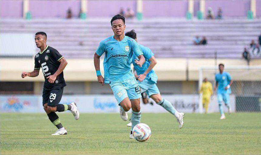 Persela dalam laga menghadapi FC Bekasi City pada pekan ke-2 babak 12 besar Liga 2 2023/2024. (instagram.com/perselafc)