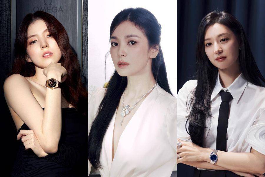 Han So Hee (instagram.com/xeesoxee) | Song Hye Kyo (instagram.com/kyo1122) | Kim Ji Won (instagram.com/geewonii)