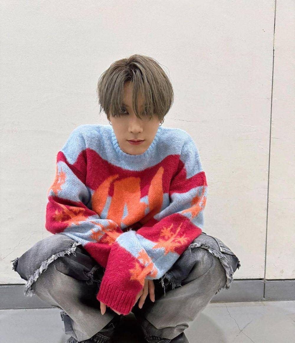 warna rambut ala Ten WayV (instagram.com/tenlee_1001)