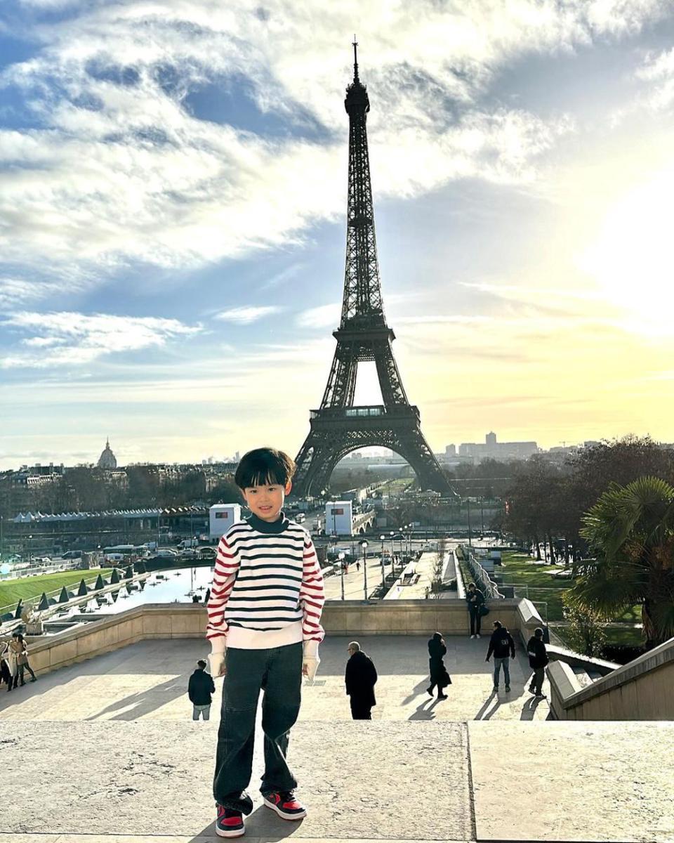 potret keluarga Sammy Simorangkir di Prancis (instagram.com/sammysimorangkir)