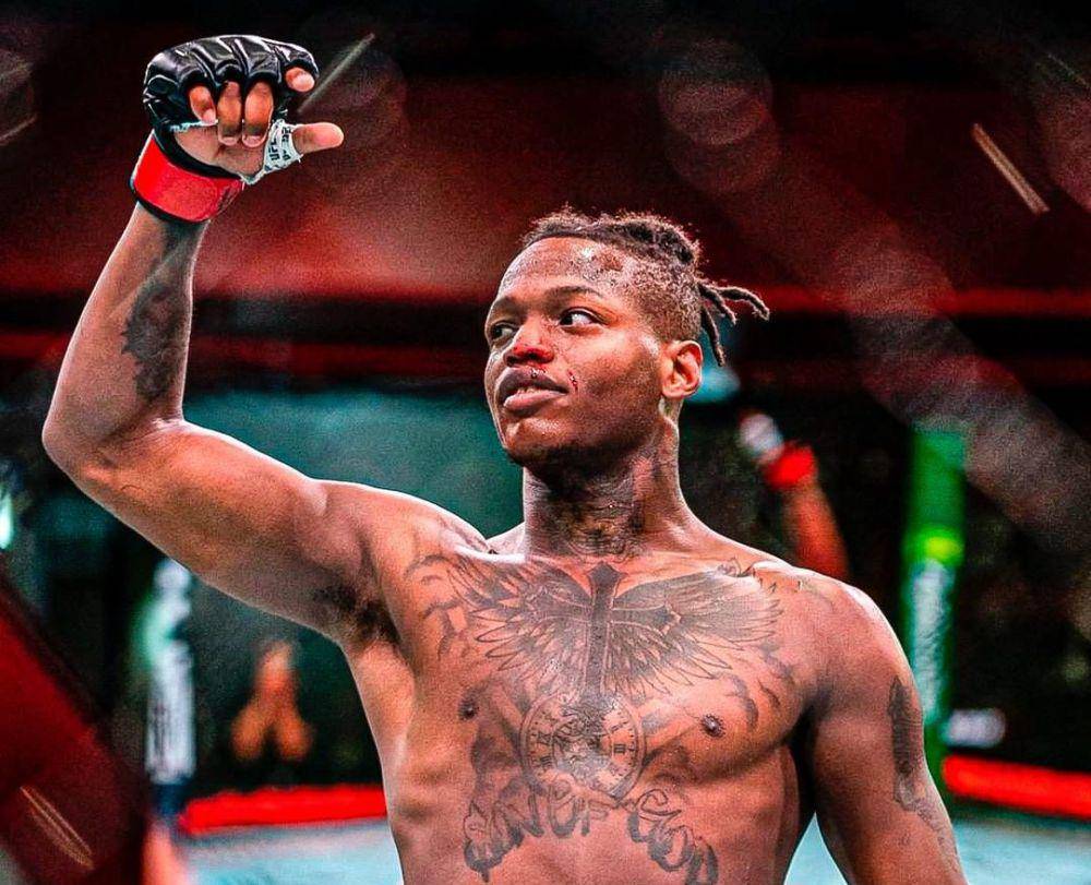 Terrance Mckinney usai memenangi pertarungan. (instagram.com/twrecks155)