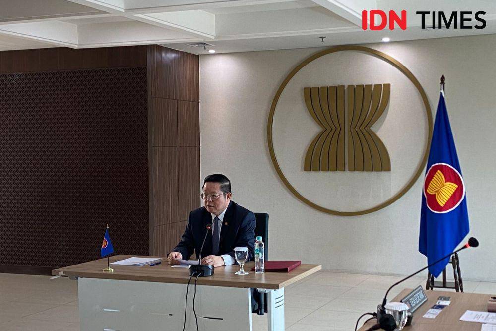 Sekretaris Jenderal ASEAN, Kao Kim Hourn. (IDN Times/Sonya Michaella)