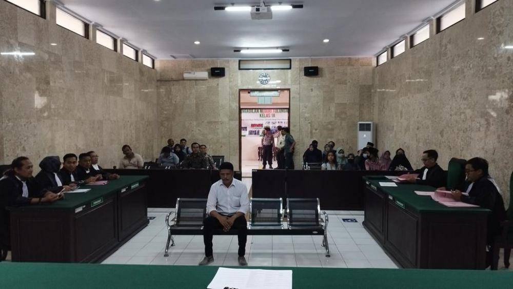 Suasana sidang pembacaan tuntutan di PN Tulungagung. IDN Times/ istimewa